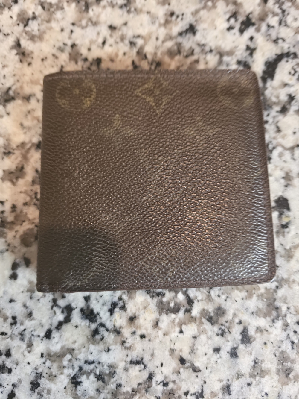 Louis Vuitton Dark Brown Monogram Compact Men's Wallet